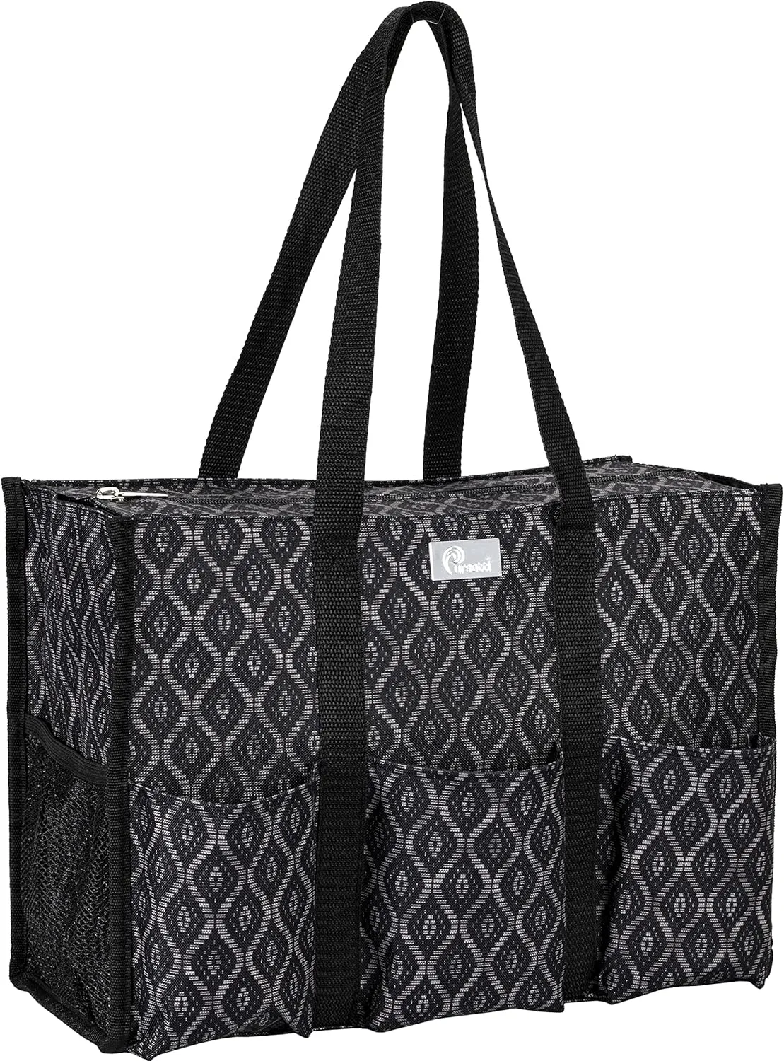 Utility Tote with Pockets & Compartments - Perfect Nurse, Teacher & Work Bag