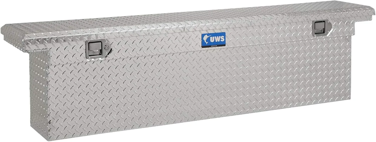 UWS EC10831 69-Inch Heavy-Wall Aluminum Deep Slim Truck Tool Box with Low Profile, RigidCore Lid