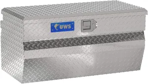 UWS EC20161 36-Inch Heavy-Wall Aluminum Wedge Truck Storage Box, RigidCore Lid