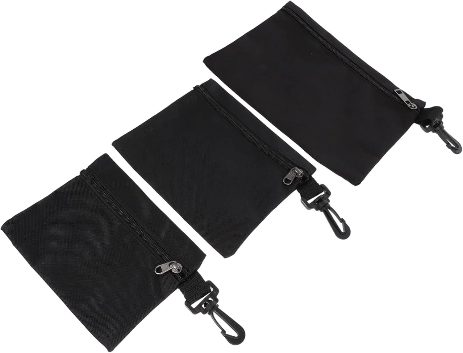 Vaguelly 3pcs Oxford Cloth Waterproof Tool Storage Bag Mini Tool Box for Mechanics Zipper Case