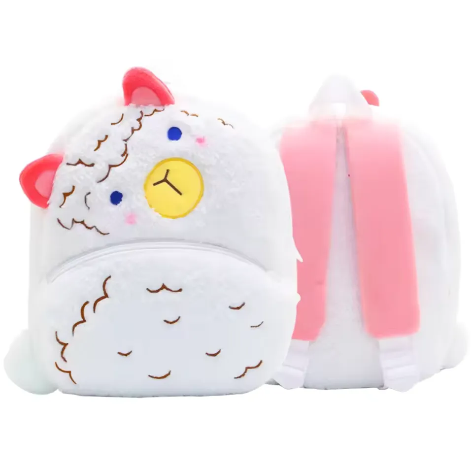 Variety of Animal Plush Backpacks for Kids – Adorable Soft Cartoon Bags for School, Travel & Daycare, Lightweight and Perfect for Toddlers