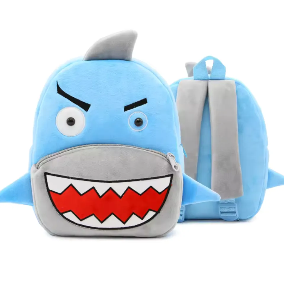 Variety of Animal Plush Backpacks for Kids – Adorable Soft Cartoon Bags for School, Travel & Daycare, Lightweight and Perfect for Toddlers
