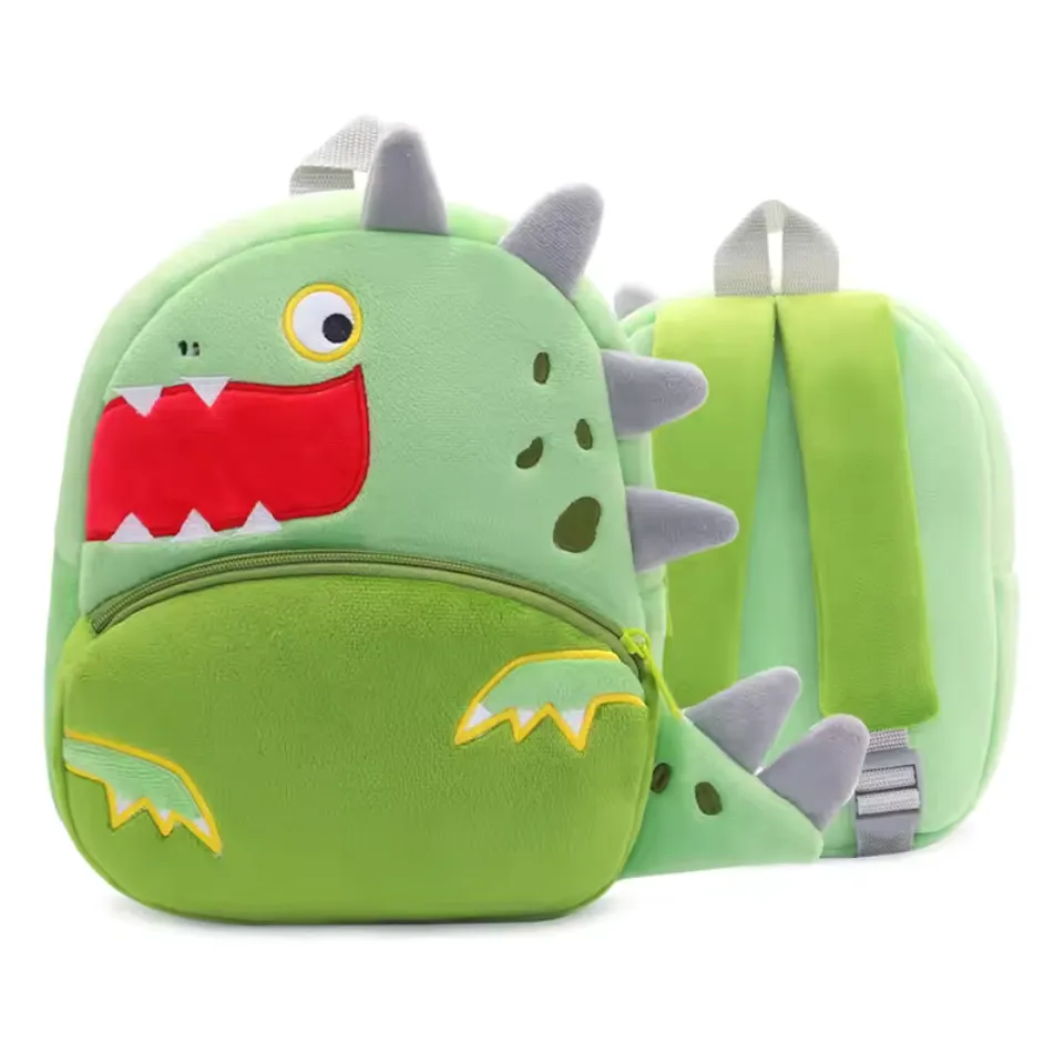 Variety of Animal Plush Backpacks for Kids – Adorable Soft Cartoon Bags for School, Travel & Daycare, Lightweight and Perfect for Toddlers