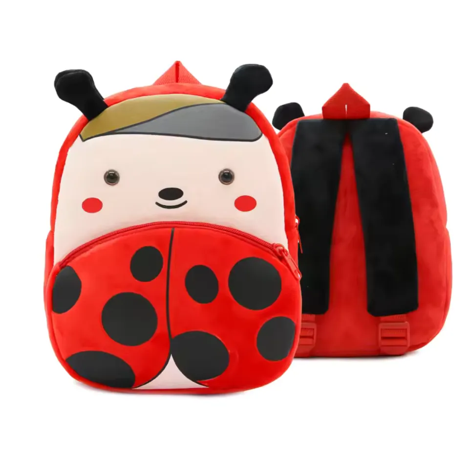 Variety of Animal Plush Backpacks for Kids – Adorable Soft Cartoon Bags for School, Travel & Daycare, Lightweight and Perfect for Toddlers