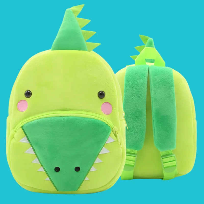 Variety of Animal Plush Backpacks for Kids – Adorable Soft Cartoon Bags for School, Travel & Daycare, Lightweight and Perfect for Toddlers