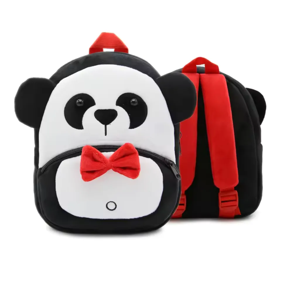 Variety of Animal Plush Backpacks for Kids – Adorable Soft Cartoon Bags for School, Travel & Daycare, Lightweight and Perfect for Toddlers