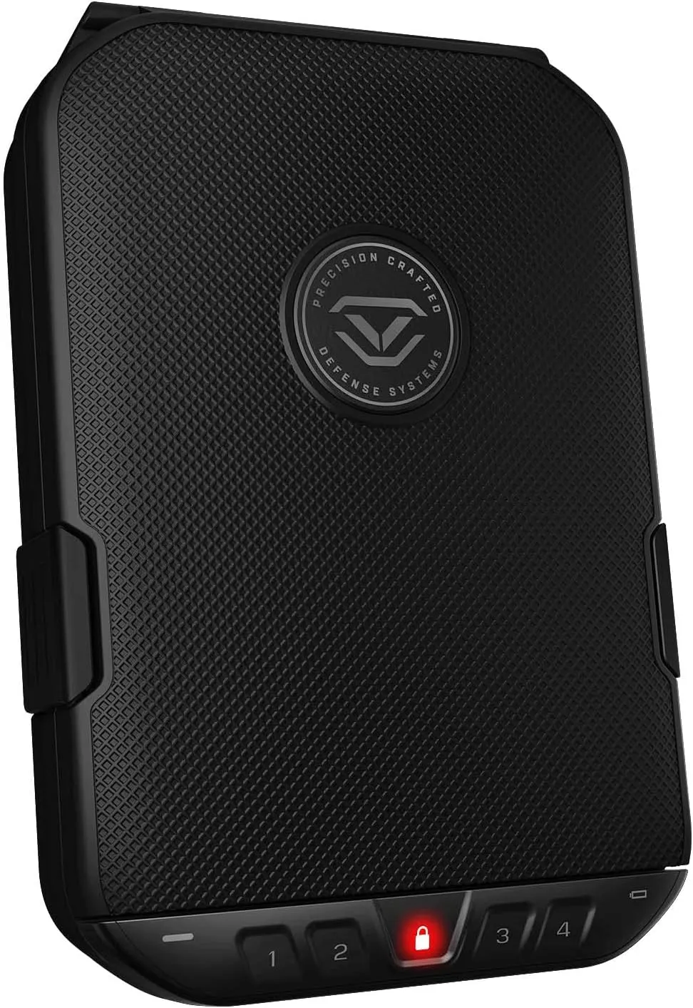 VAULTEK LifePod 2.0 Secure Waterproof Travel Case Rugged Electronic Lock Box Travel Organizer Portable Handgun Case with Backlit Keypad (Covert Black)