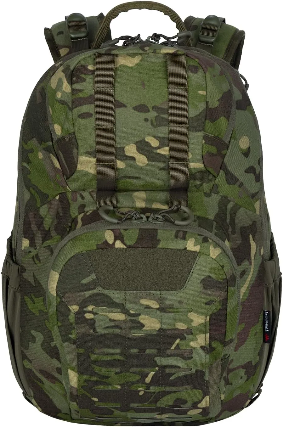 vAv YAKEDA Tactical Military Backpack for Men 45L Large 3 Day Bug out Bag for Hiking,hunting,running (Green Ruins)