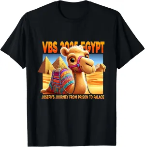 VBS 2025 Egypt Theme Camel Costume Desert Adventure Graphic T-Shirt