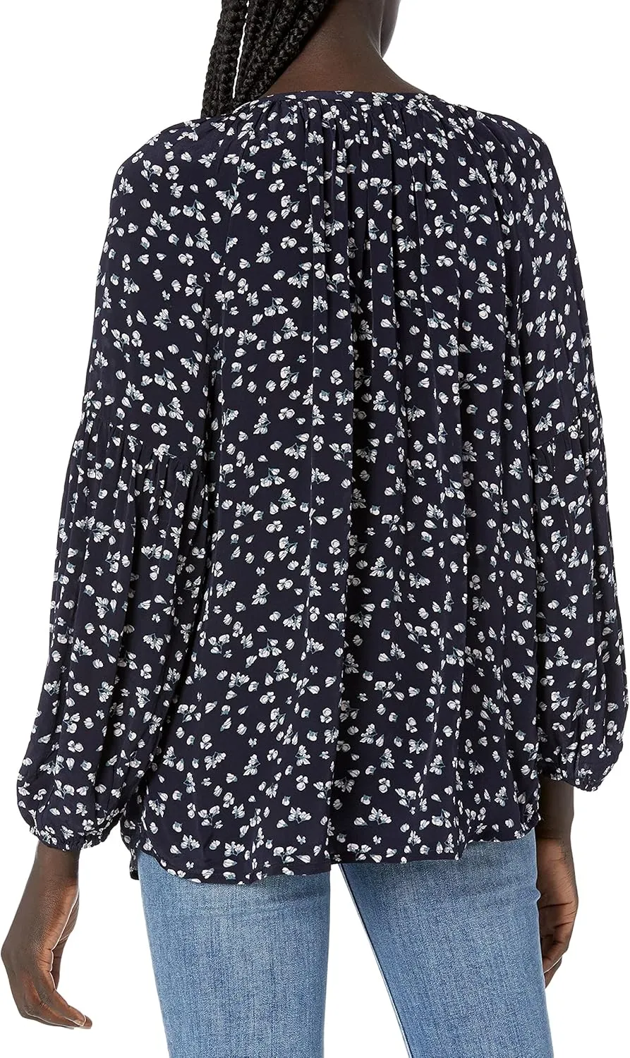 Velvet by Graham & Spencer Women's Bessy Midnight Floral Blouse