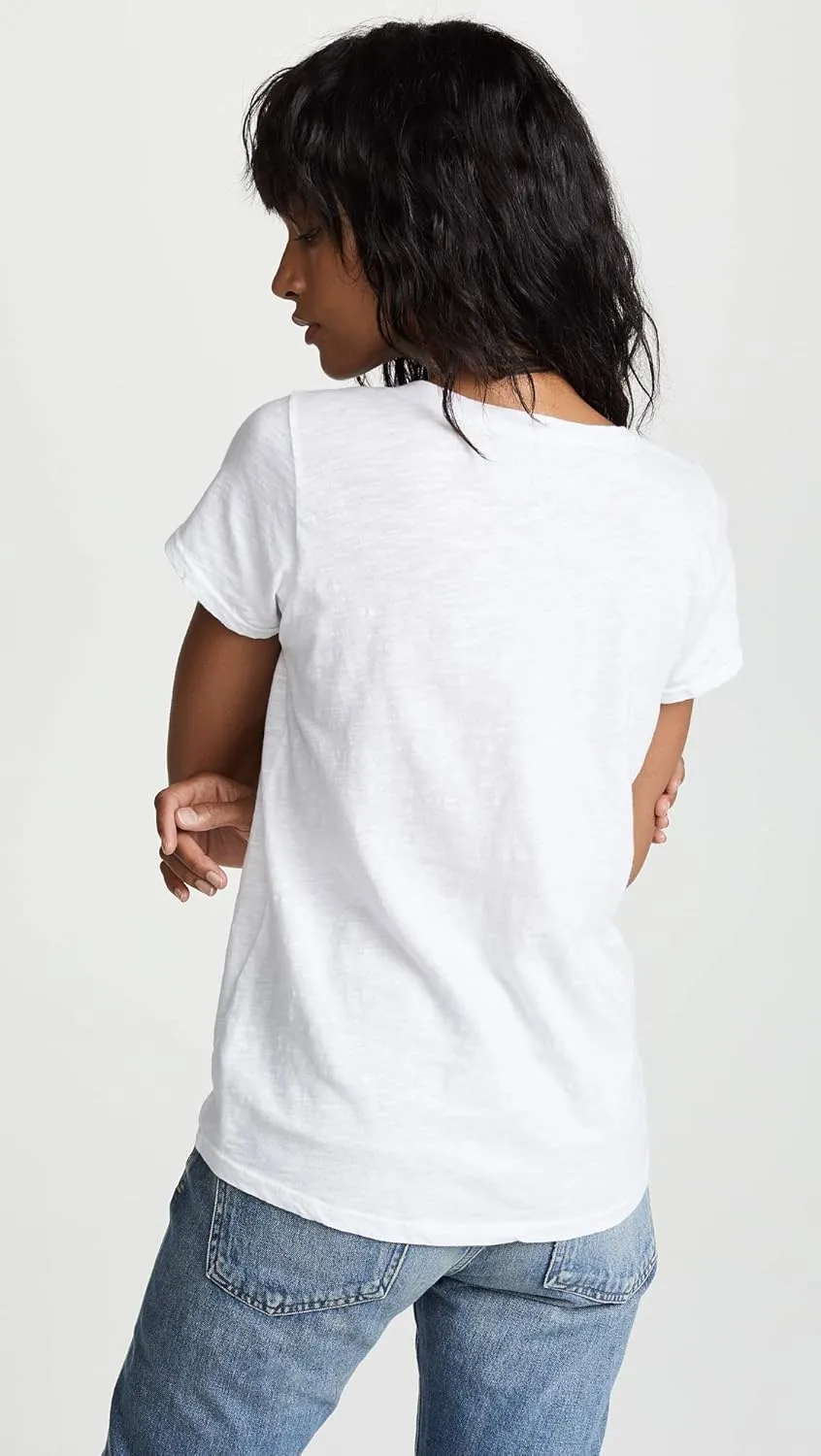 Velvet by Graham & Spencer Women's Jilian V Neck Tee