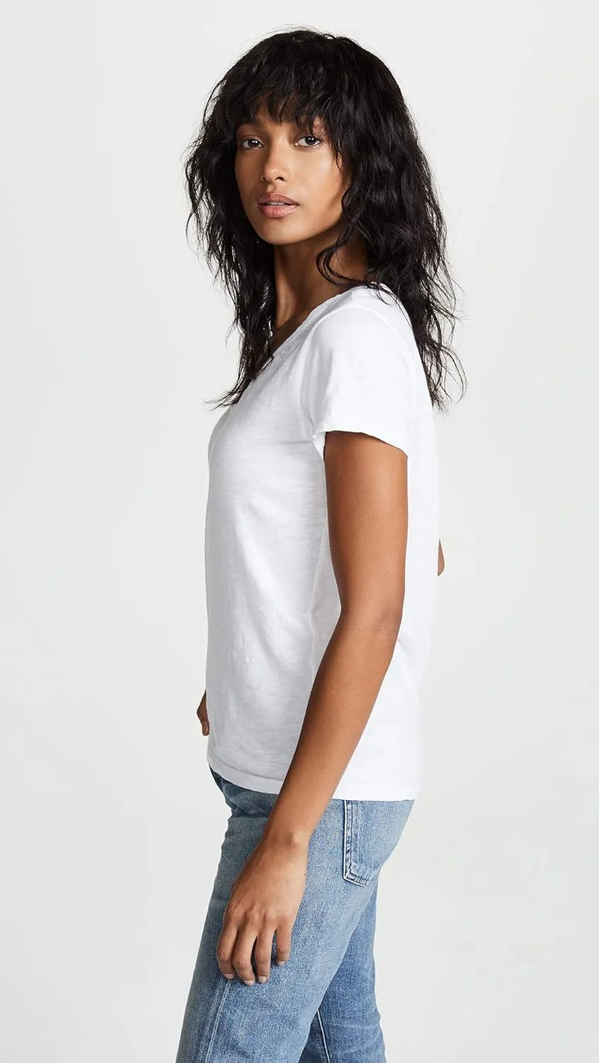 Velvet by Graham & Spencer Women's Jilian V Neck Tee