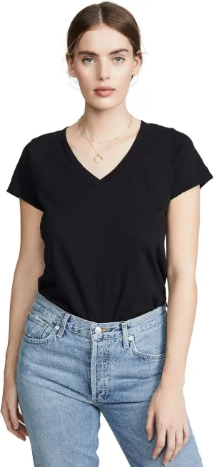 Velvet by Graham & Spencer Women's Jilian V Neck Tee