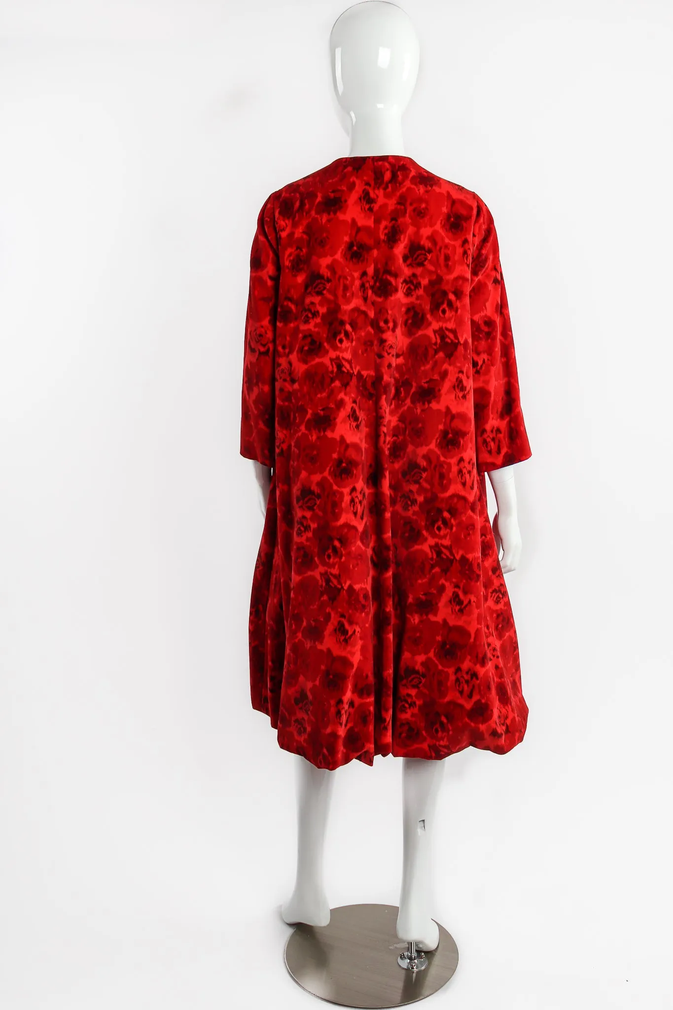 Velvet Rose Swing Coat