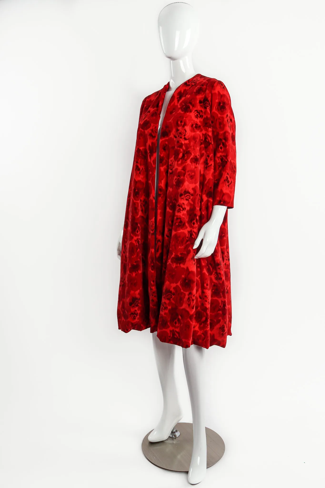 Velvet Rose Swing Coat