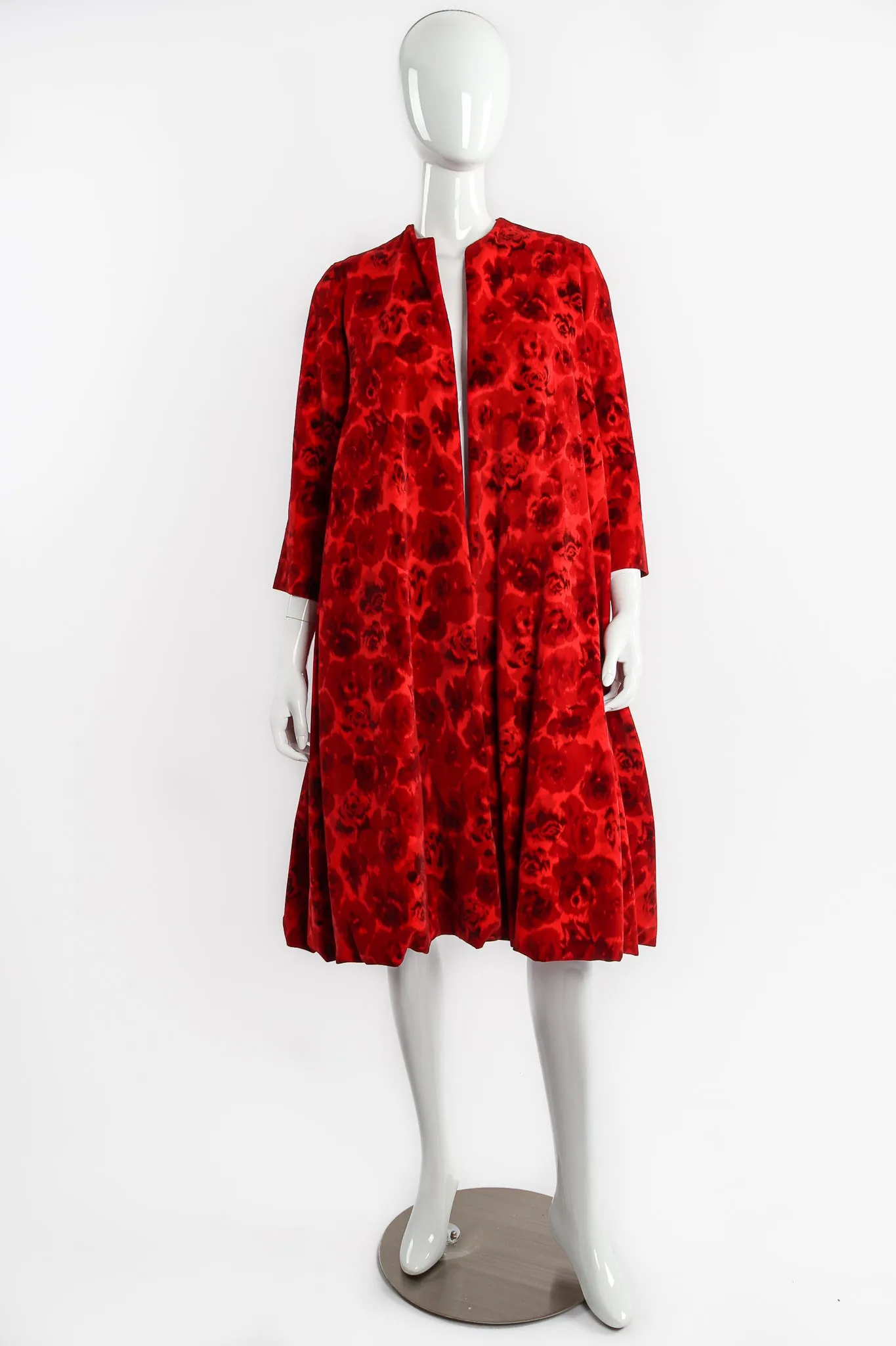 Velvet Rose Swing Coat