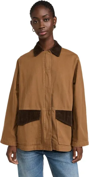 Velvet Women's Oakley Barn Jacket, Tobacco, Brown, L