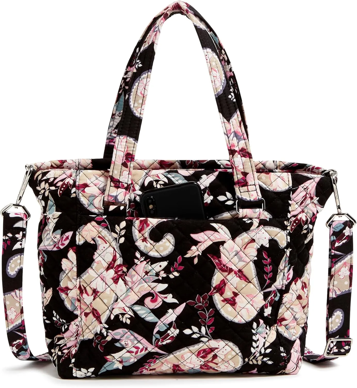 Vera Bradley Women's Cotton Multi-strap Shoulder Satchel Purse