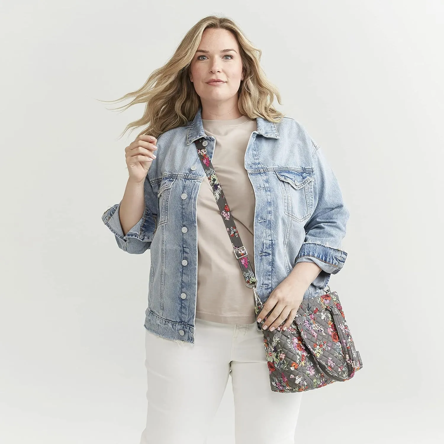 Vera Bradley Women's Cotton Multi-strap Shoulder Satchel Purse