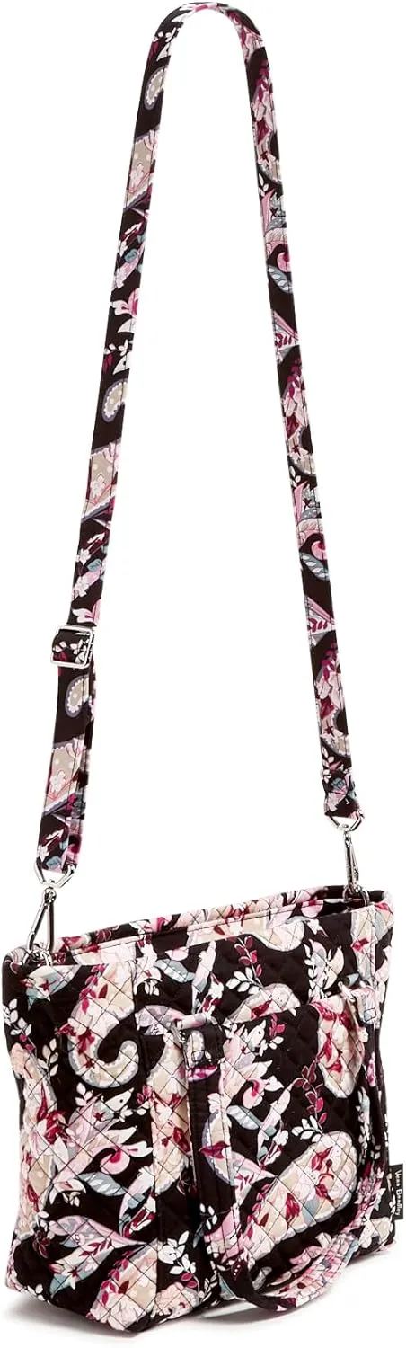 Vera Bradley Women's Cotton Multi-strap Shoulder Satchel Purse