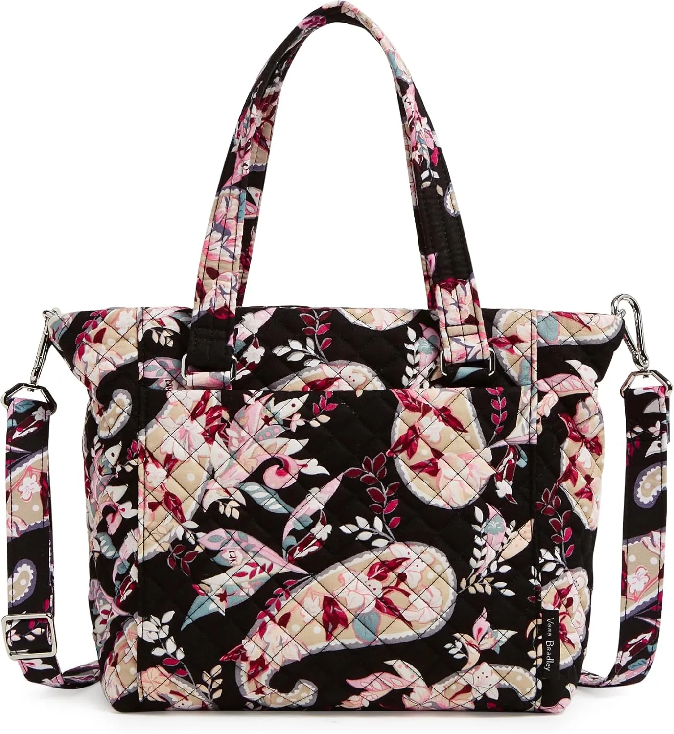 Vera Bradley Women's Cotton Multi-strap Shoulder Satchel Purse