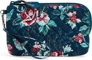 Vera Bradley Women's Cotton Wristlet with RFID Protection