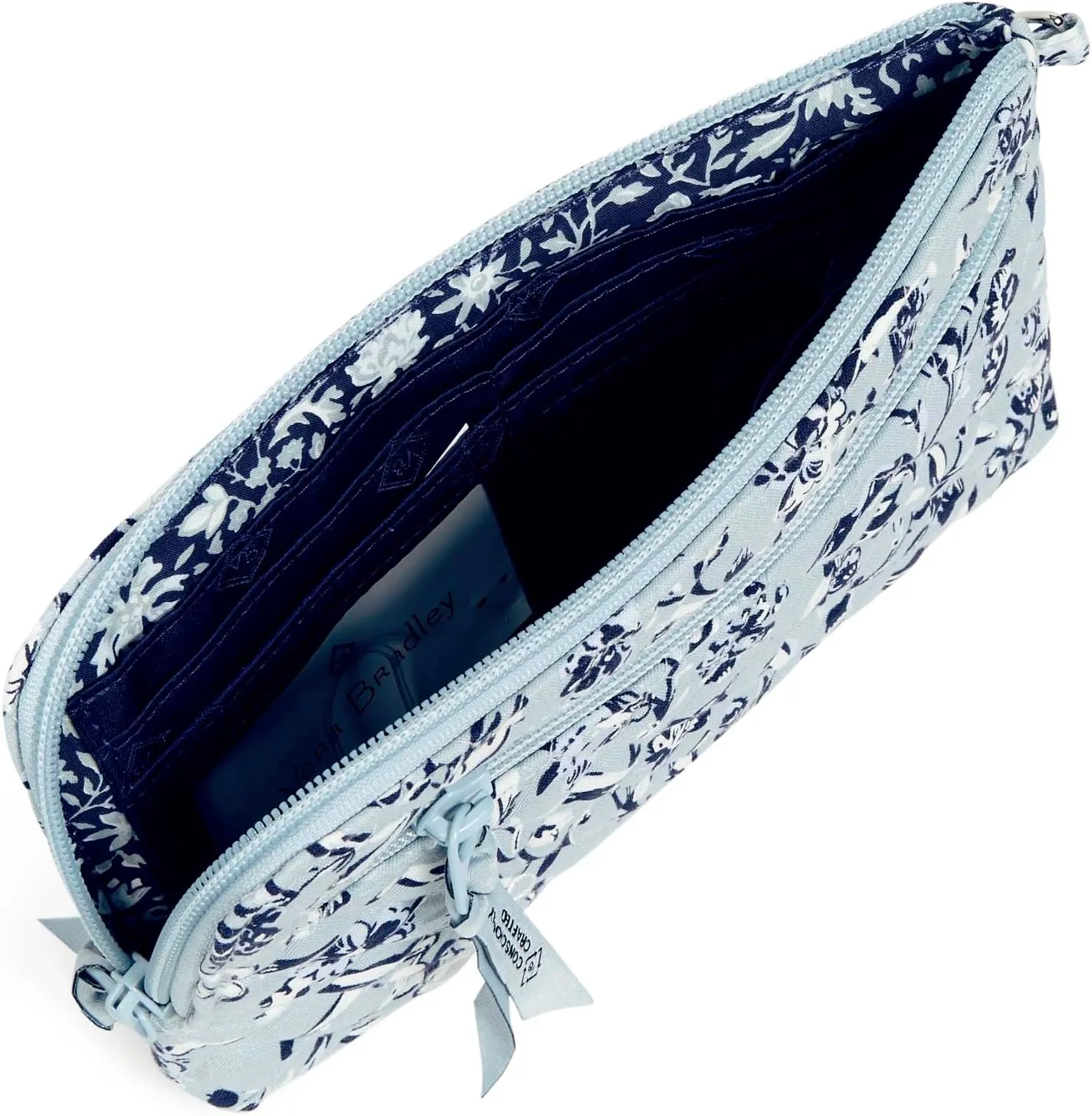 Vera Bradley Women's Cotton Wristlet with RFID Protection