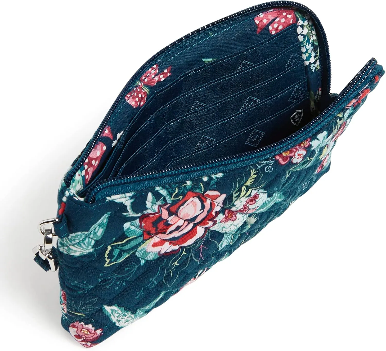 Vera Bradley Women's Cotton Wristlet with RFID Protection
