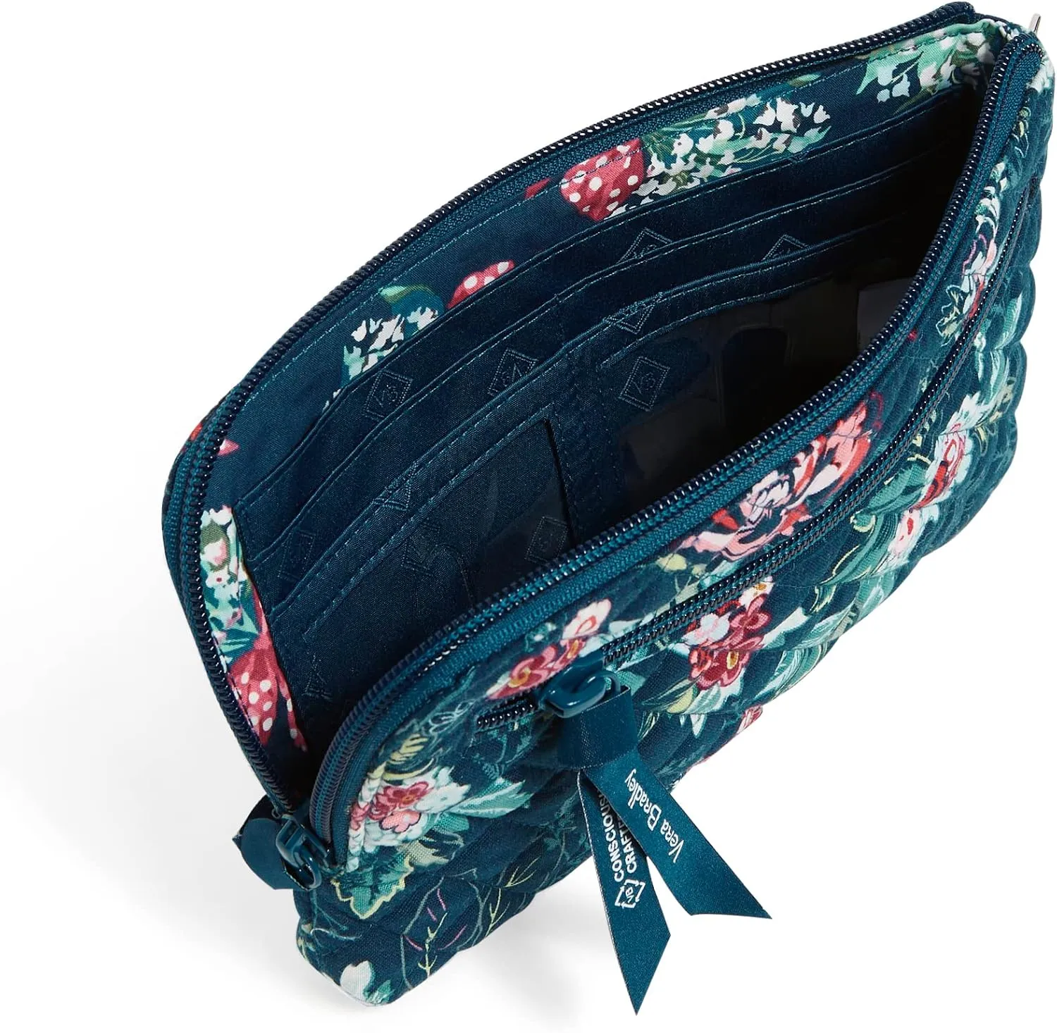 Vera Bradley Women's Cotton Wristlet with RFID Protection