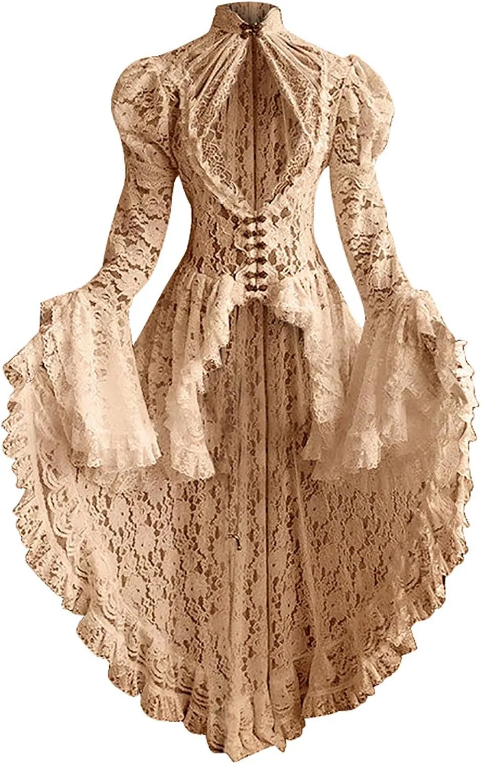 Victorian Dress for Women Retro Medieval Renaissance Corset Dress 18 Century Vampire Fairy Dresses Halloween Costumes