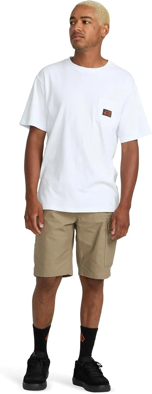 Volcom Men's Caliper Ii Relaxed Fit Workwear Work Short