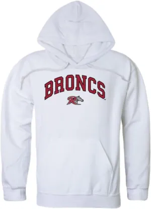 W Republic Rider Broncs Campus Fleece Hoodie Sweatshirts White X-Large