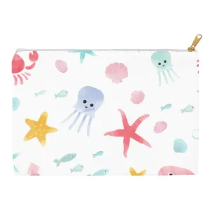 Watercolor Sea Creatures | Pencil Case | Pouch