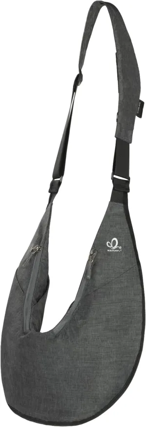 WATERFLY Packable Sling Bag for Women Travel Crossbody Bag Shoulder Purse Anti-Theft Zipper