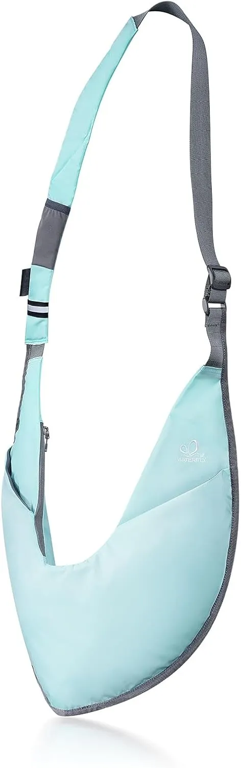 WATERFLY Packable Sling Bag for Women Travel Crossbody Bag Shoulder Purse Anti-Theft