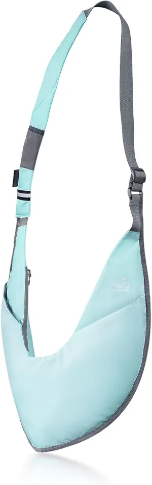 WATERFLY Packable Sling Bag for Women Travel Crossbody Bag Shoulder Purse Anti-Theft