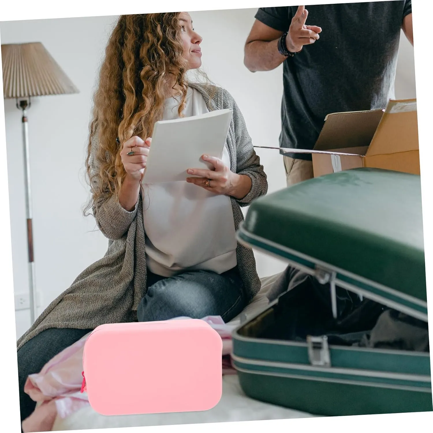 Waterproof Toiletry Bag Large Capacity Silicone Makeup Pouch Mini Travel Makeup Bag Brush Organizer
