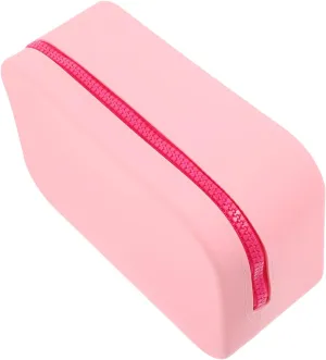 Waterproof Toiletry Bag Large Capacity Silicone Makeup Pouch Mini Travel Makeup Bag Brush Organizer