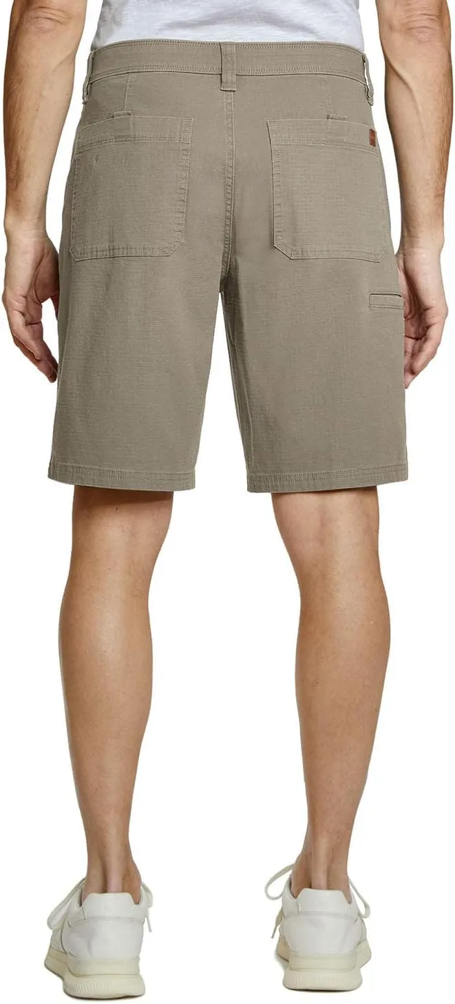 Weatherproof Mens Trail Short|Utility Shorts for Men| Deep Pocket with 10 Inch Inseam