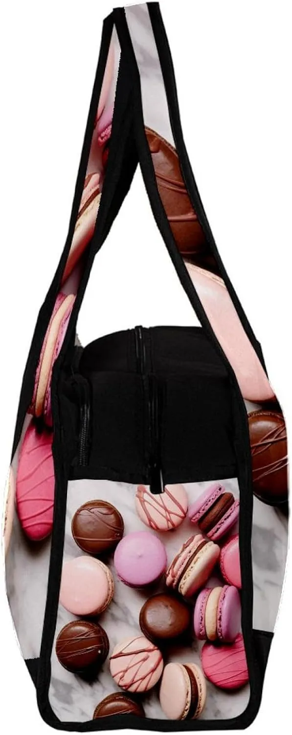 Weekender Travel Bag,Small Gym Bag,Dessert Cake and Marble,Gym Duffle Bag