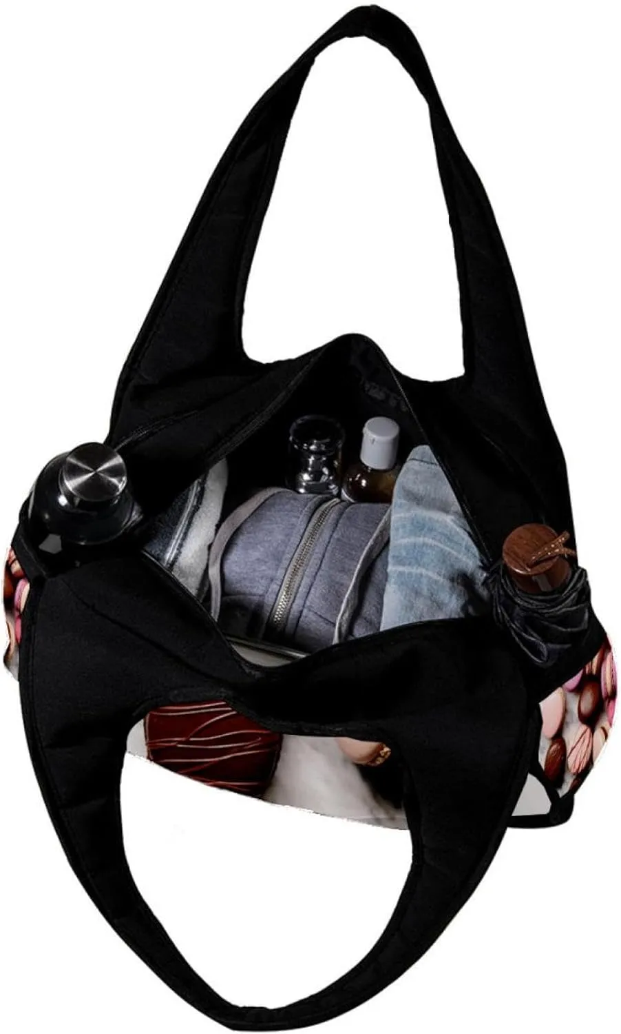 Weekender Travel Bag,Small Gym Bag,Dessert Cake and Marble,Gym Duffle Bag