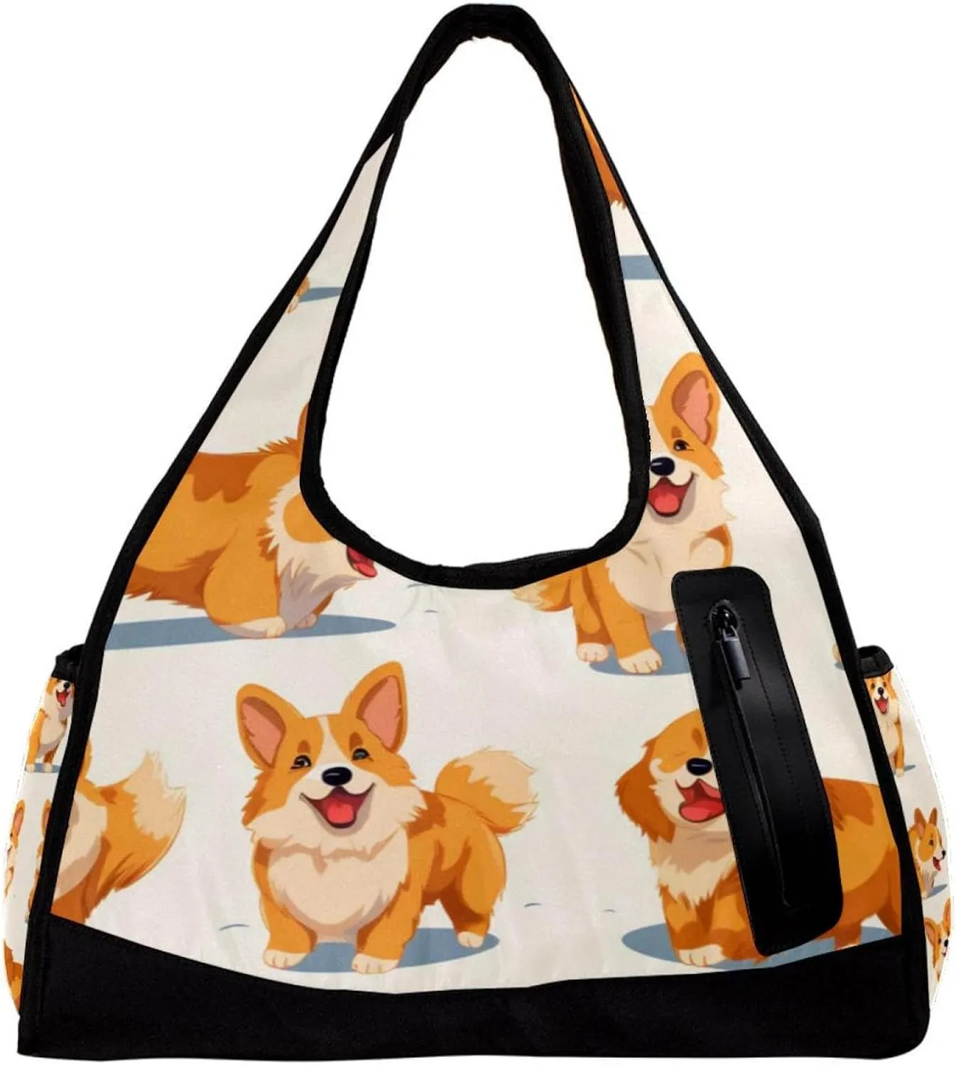 Weekender Travel Bag,Small Gym Bag,Dogs Animals,Gym Duffle Bag