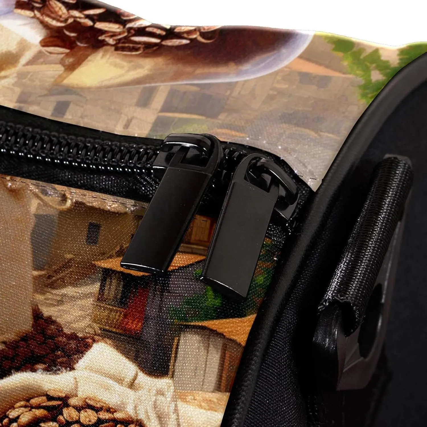 Weekender Travel Bag,Small Gym Bag,Enjoy Coffee Time,Gym Duffle Bag