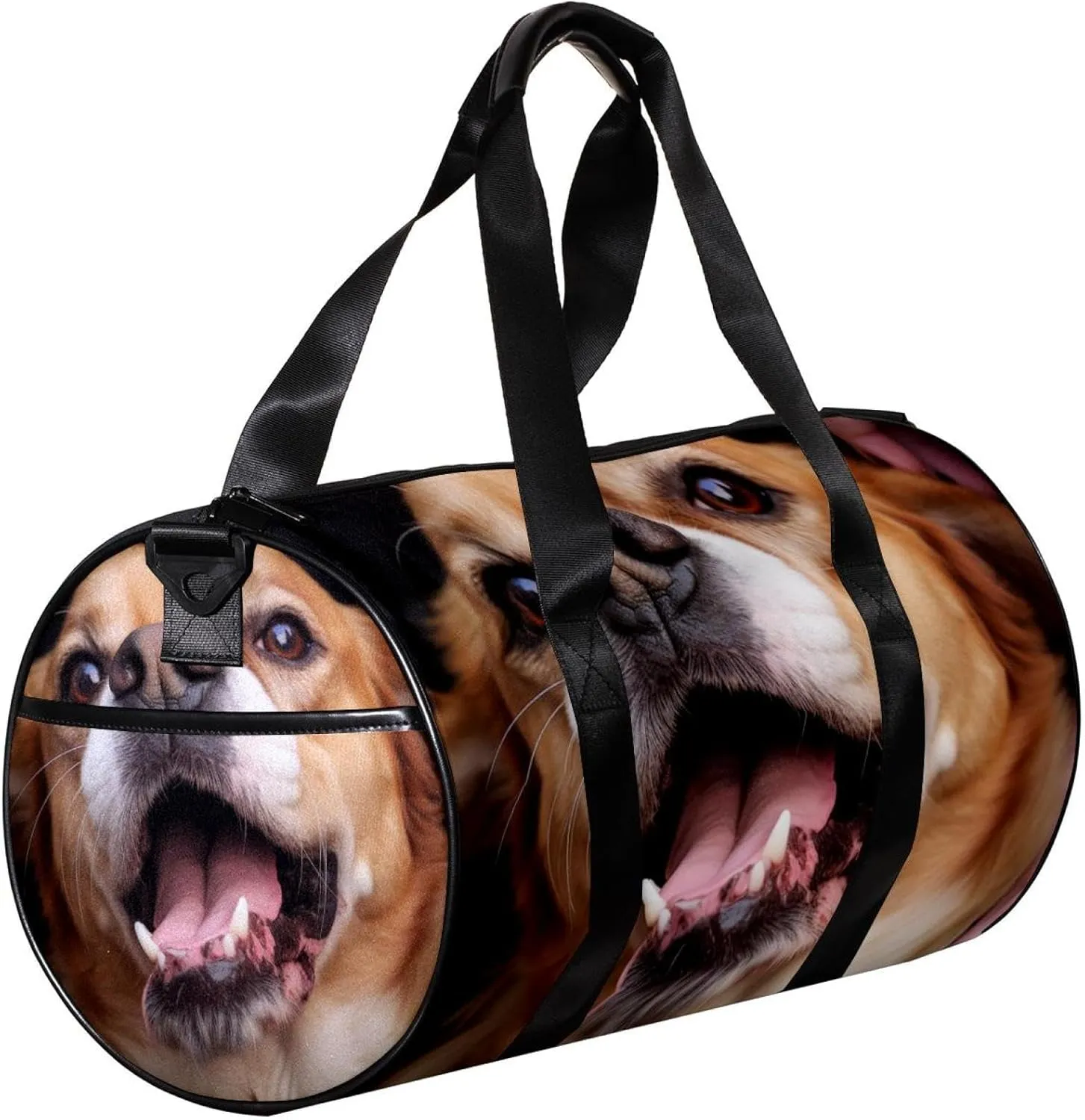 Weekender Travel Bag,Small Gym Bag,French Bulldog,Gym Duffle Bag