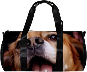 Weekender Travel Bag,Small Gym Bag,French Bulldog,Gym Duffle Bag