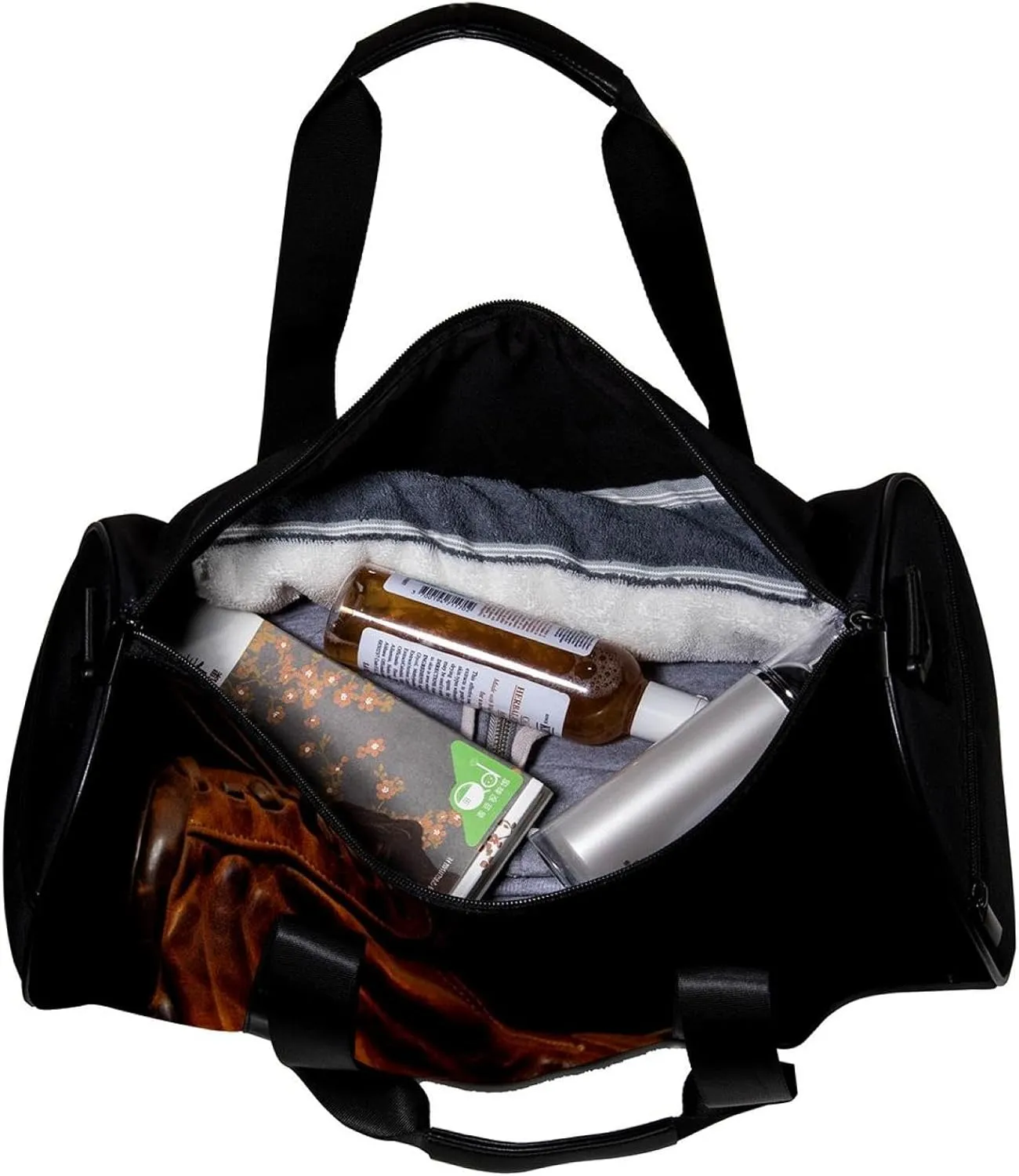 Weekender Travel Bag,Small Gym Bag,Vintage Baseball Gloveball Sport,Gym Duffle Bag