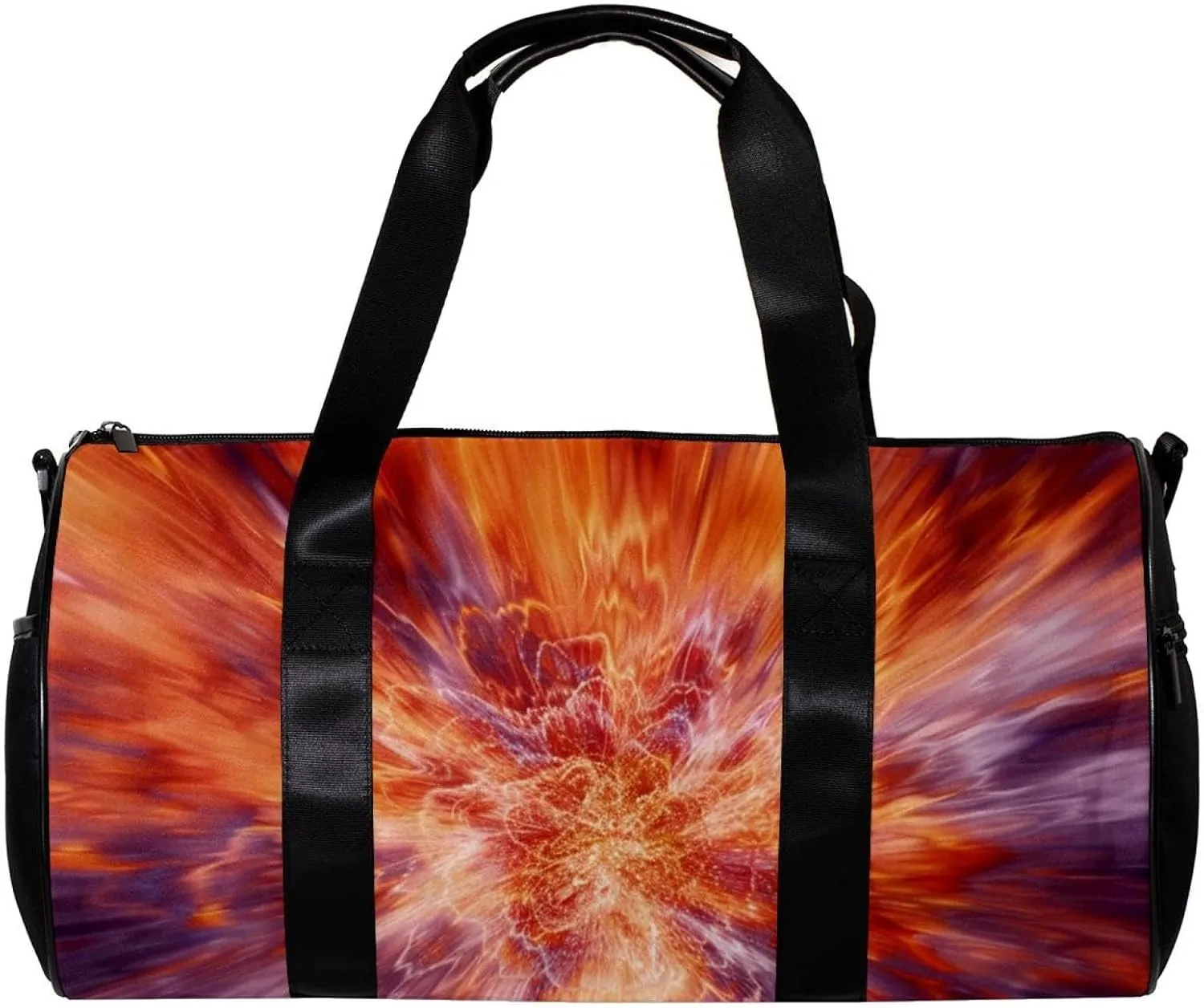 Weekender Travel Bag,Small Gym Bag,Visual Sun Sunlight,Gym Duffle Bag