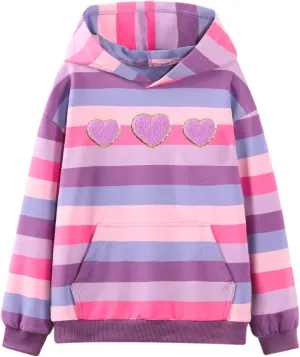 WELAKEN Unicorn Sweatshirts for Girls Toddler & Kids II Little Girl's Pullover Tops Sweaters & Hoodies