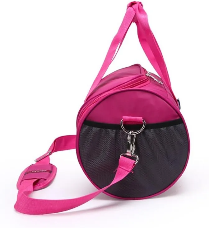 WENHAO Travel Small Duffel Sports Gym Luggage Bag (Small, Pink)