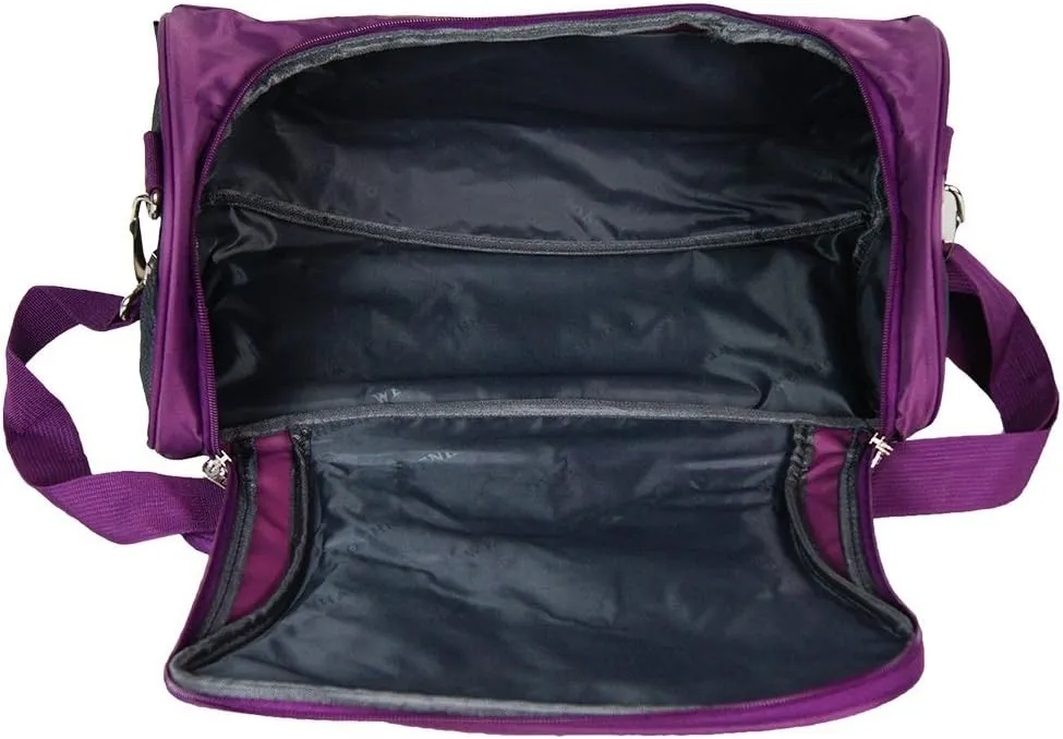WENHAO Travel Small Duffel Sports Gym Luggage Bag (Small, Pink)